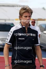 11.07.2010 Silverstone, England,  Nico Hulkenberg (GER), Williams F1 Team - Formula 1 World Championship, Rd 10, British Grand Prix, Sunday