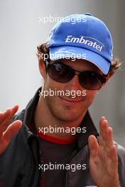 08.07.2010 Silverstone, England,  Bruno Senna (BRA), Hispania Racing F1 Team, HRT - Formula 1 World Championship, Rd 10, British Grand Prix, Thursday