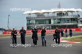 08.07.2010 Silverstone, England,  Sébastien Buemi (SUI), Scuderia Toro Rosso - Formula 1 World Championship, Rd 10, British Grand Prix, Thursday