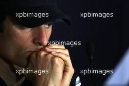 08.07.2010 Silverstone, England,  Mark Webber (AUS), Red Bull Racing - Formula 1 World Championship, Rd 10, British Grand Prix, Thursday Press Conference