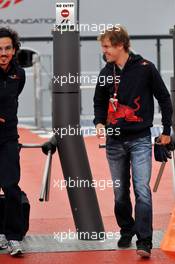 08.07.2010 Silverstone, England,  Sebastian Vettel (GER), Red Bull Racing - Formula 1 World Championship, Rd 10, British Grand Prix, Thursday