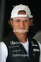 08.07.2010 Silverstone, England,  Nico Rosberg (GER), Mercedes GP Petronas - Formula 1 World Championship, Rd 10, British Grand Prix, Thursday