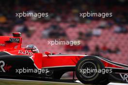 23.07.2010 Hockenheim, Germany,  Timo Glock (GER), Virgin Racing - Formula 1 World Championship, Rd 11, German Grand Prix, Friday Practice