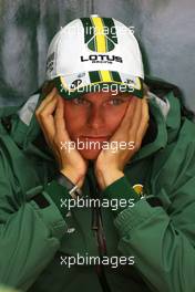 23.07.2010 Hockenheim, Germany,  Heikki Kovalainen (FIN), Lotus F1 Team  - Formula 1 World Championship, Rd 11, German Grand Prix, Friday Practice