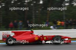 23.07.2010 Hockenheim, Germany,  Fernando Alonso (ESP), Scuderia Ferrari - Formula 1 World Championship, Rd 11, German Grand Prix, Friday Practice