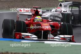 23.07.2010 Hockenheim, Germany,  Felipe Massa (BRA), Scuderia Ferrari  - Formula 1 World Championship, Rd 11, German Grand Prix, Friday Practice