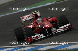 23.07.2010 Hockenheim, Germany,  Fernando Alonso (ESP), Scuderia Ferrari - Formula 1 World Championship, Rd 11, German Grand Prix, Friday Practice