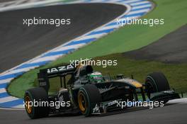 23.07.2010 Hockenheim, Germany,  Heikki Kovalainen (FIN), Lotus F1 Team - Formula 1 World Championship, Rd 11, German Grand Prix, Friday Practice