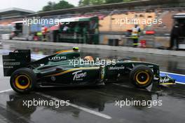 23.07.2010 Hockenheim, Germany,  Fairuz Fauzy (MAL), Test Driver, Lotus F1 Team - Formula 1 World Championship, Rd 11, German Grand Prix, Friday Practice