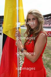 25.07.2010 Hockenheim, Germany,  Grid girl - Formula 1 World Championship, Rd 11, German Grand Prix, Sunday Grid Girl