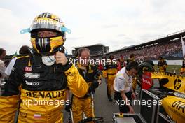 25.07.2010 Hockenheim, Germany,  Robert Kubica (POL), Renault F1 Team - Formula 1 World Championship, Rd 11, German Grand Prix, Sunday Pre-Race Grid