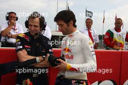 25.07.2010 Hockenheim, Germany,  Mark Webber (AUS), Red Bull Racing - Formula 1 World Championship, Rd 11, German Grand Prix, Sunday Pre-Race Grid