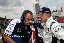 25.07.2010 Hockenheim, Germany,  Nico Hulkenberg (GER), Williams F1 Team - Formula 1 World Championship, Rd 11, German Grand Prix, Sunday Pre-Race Grid