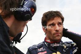 25.07.2010 Hockenheim, Germany,  Mark Webber (AUS), Red Bull Racing  - Formula 1 World Championship, Rd 11, German Grand Prix, Sunday Pre-Race Grid