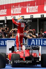 25.07.2010 Hockenheim, Germany,  Fernando Alonso (ESP), Scuderia Ferrari - Formula 1 World Championship, 11, German Grand Prix, Sunday Podium