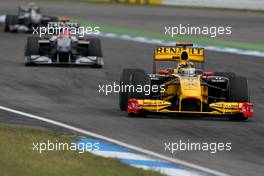 25.07.2010 Hockenheim, Germany,  Robert Kubica (POL), Renault F1 Team  - Formula 1 World Championship, Rd 11, German Grand Prix, Sunday Race