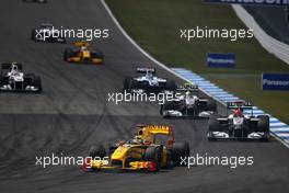 25.07.2010 Hockenheim, Germany,  Robert Kubica (POL), Renault F1 Team - Formula 1 World Championship, Rd 11, German Grand Prix, Sunday Race