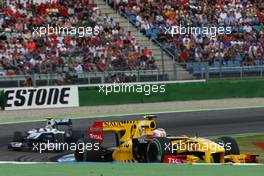 25.07.2010 Hockenheim, Germany,  Vitaly Petrov (RUS), Renault F1 Team - Formula 1 World Championship, Rd 11, German Grand Prix, Sunday Race
