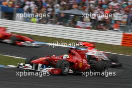 25.07.2010 Hockenheim, Germany,  Felipe Massa (BRA), Scuderia Ferrari - Formula 1 World Championship, Rd 11, German Grand Prix, Sunday Race