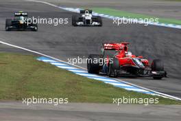 25.07.2010 Hockenheim, Germany,  Timo Glock (GER), Virgin Racing  - Formula 1 World Championship, Rd 11, German Grand Prix, Sunday Race