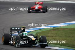 25.07.2010 Hockenheim, Germany,  Heikki Kovalainen (FIN), Lotus F1 Team  - Formula 1 World Championship, Rd 11, German Grand Prix, Sunday Race