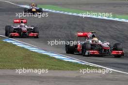 25.07.2010 Hockenheim, Germany,  Lewis Hamilton (GBR), McLaren Mercedes  - Formula 1 World Championship, Rd 11, German Grand Prix, Sunday Race