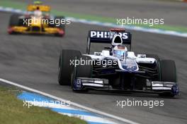 25.07.2010 Hockenheim, Germany,  Rubens Barrichello (BRA), Williams F1 Team  - Formula 1 World Championship, Rd 11, German Grand Prix, Sunday Race