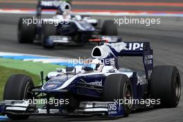 25.07.2010 Hockenheim, Germany,  Rubens Barrichello (BRA), Williams F1 Team, FW32 - Formula 1 World Championship, Rd 11, German Grand Prix, Sunday Race