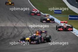 25.07.2010 Hockenheim, Germany,  Sebastian Vettel (GER), Red Bull Racing - Formula 1 World Championship, Rd 11, German Grand Prix, Sunday Race
