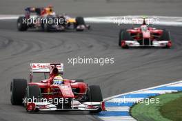 25.07.2010 Hockenheim, Germany,  Felipe Massa (BRA), Scuderia Ferrari  - Formula 1 World Championship, Rd 11, German Grand Prix, Sunday Race