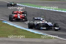 25.07.2010 Hockenheim, Germany,  Nico Hulkenberg (GER), Williams F1 Team  - Formula 1 World Championship, Rd 11, German Grand Prix, Sunday Race