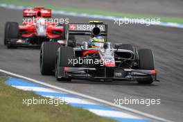 25.07.2010 Hockenheim, Germany,  Bruno Senna (BRA), Hispania Racing F1 Team HRT  - Formula 1 World Championship, Rd 11, German Grand Prix, Sunday Race