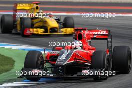 25.07.2010 Hockenheim, Germany,  Timo Glock (GER), Virgin Racing - Formula 1 World Championship, Rd 11, German Grand Prix, Sunday Race