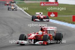 25.07.2010 Hockenheim, Germany,  Felipe Massa (BRA), Scuderia Ferrari, F10 - Formula 1 World Championship, Rd 11, German Grand Prix, Sunday Race