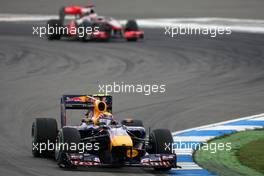 25.07.2010 Hockenheim, Germany,  Mark Webber (AUS), Red Bull Racing  - Formula 1 World Championship, Rd 11, German Grand Prix, Sunday Race