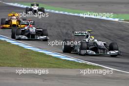 25.07.2010 Hockenheim, Germany,  Nico Rosberg (GER), Mercedes GP  - Formula 1 World Championship, Rd 11, German Grand Prix, Sunday Race
