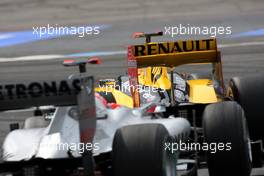25.07.2010 Hockenheim, Germany,  Robert Kubica (POL), Renault F1 Team  - Formula 1 World Championship, Rd 11, German Grand Prix, Sunday Race