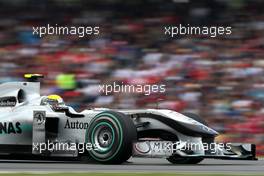 24.07.2010 Hockenheim, Germany,  Nico Rosberg (GER), Mercedes GP Petronas - Formula 1 World Championship, Rd 11, German Grand Prix, Saturday Qualifying