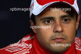24.07.2010 Hockenheim, Germany,  Felipe Massa (BRA), Scuderia Ferrari - Formula 1 World Championship, Rd 11, German Grand Prix, Saturday Press Conference