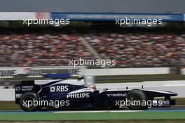 24.07.2010 Hockenheim, Germany,  Nico Hulkenberg (GER), Williams F1 Team - Formula 1 World Championship, Rd 11, German Grand Prix, Saturday Qualifying
