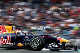 24.07.2010 Hockenheim, Germany,  Sebastian Vettel (GER), Red Bull Racing - Formula 1 World Championship, Rd 11, German Grand Prix, Saturday Qualifying