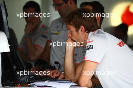 24.07.2010 Hockenheim, Germany,  Jenson Button (GBR), McLaren Mercedes - Formula 1 World Championship, Rd 11, German Grand Prix, Saturday
