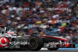 24.07.2010 Hockenheim, Germany,  Jenson Button (GBR), McLaren Mercedes - Formula 1 World Championship, Rd 11, German Grand Prix, Saturday Qualifying