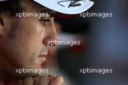 24.07.2010 Hockenheim, Germany,  Fernando Alonso (ESP), Scuderia Ferrari - Formula 1 World Championship, Rd 11, German Grand Prix, Saturday Press Conference