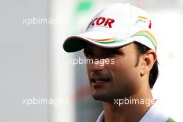 24.07.2010 Hockenheim, Germany,  Vitantonio Liuzzi (ITA), Force India F1 Team  - Formula 1 World Championship, Rd 11, German Grand Prix, Saturday