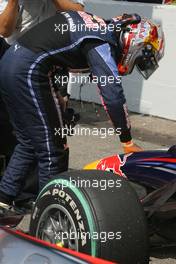 24.07.2010 Hockenheim, Germany,  Sebastian Vettel (GER), Red Bull Racing  - Formula 1 World Championship, Rd 11, German Grand Prix, Saturday Qualifying
