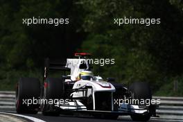 30.07.2010 Budapest, Hungary,  Pedro de la Rosa (ESP), BMW Sauber F1 Team - Formula 1 World Championship, Rd 12, Hungarian Grand Prix, Friday Practice