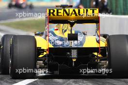 30.07.2010 Budapest, Hungary,  Renault Rear diffuser - Formula 1 World Championship, Rd 12, Hungarian Grand Prix, Friday Practice