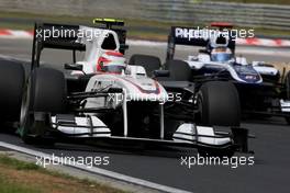 30.07.2010 Budapest, Hungary,  Kamui Kobayashi (JAP), BMW Sauber F1 Team  - Formula 1 World Championship, Rd 12, Hungarian Grand Prix, Friday Practice
