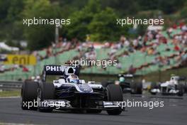 30.07.2010 Budapest, Hungary,  Rubens Barrichello (BRA), Williams F1 Team  - Formula 1 World Championship, Rd 12, Hungarian Grand Prix, Friday Practice